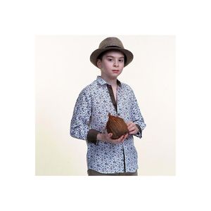 Camisa blanca y colorida para niños con estampado de flores - Product Image 2
