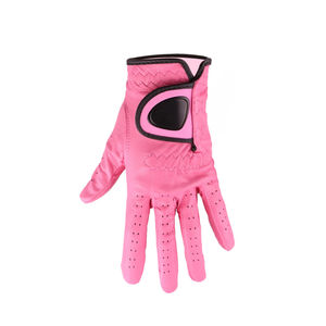 Gants de golf de sécurité pour la main en tissu respirant à prix avantageux, gants de sport de golf de haute qualité en cuir véritable de peau de mouton pour la main gauche - Product Image 5