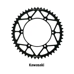 C-Lichte Motorfiets Transmissie Race Onderdelen Carbon Achterste Tandwiel Voor Kawasaki Motor Gemaakt In Italië 48T Tot 53T