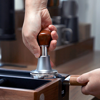 ZeroHero 58,5 mm – Tasseur à café espresso professionnel à base plate de 30 lb – Outil de barista