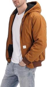 Chaqueta Casual de Exterior con Botones, Chaquetas Personalizadas con Logotipo, Chaqueta de Cuero de Gamuza para Hombre - Product Image 3