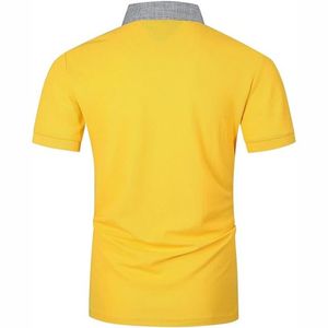 Nueva Camiseta Polo Casual para Hombre 100% Algodón, Diseño Sólido de Alta Calidad con Decoración de Botones, Opción de Talla Grande Disponible - Product Image 2