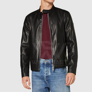 แจ็กเก็ตหนังสำหรับผู้ชาย, แจ็กเก็ตหนังให้ความอบอุ่นในฤดูหนาวระบายอากาศได้ดี - Product Image 3