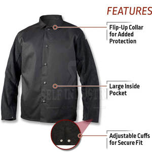 Vêtements de sécurité légers et respirants pour hommes-Offre Spéciale chemises FR imperméables pour le soudage - Product Image 4