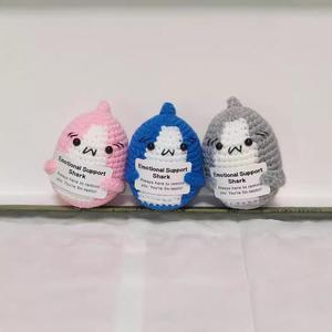 Juguetes de Ganchillo Hechos a Mano de Pato, Limón y Champiñón, Regalos de Apoyo Emocional Positivo para Navidad, Día de la Madre, Festividades, Artesanías de Tela - Product Image 1