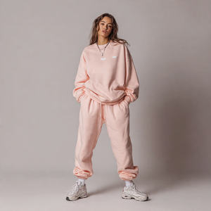 Conjunto Deportivo Informal de Maternidad para Mujer, Sudadera Holgada con Hombros Caídos, Pantalones Deportivos Holgados, Conjunto de Jogger de Invierno, Talla Grande - Product Image 3