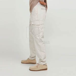 กางเกงคาร์โก้ผู้ชายแฟชั่นทรงสลิมฟิต กางเกงคาร์โก้ผู้ชายใส่สบาย กางเกงคาร์โก้ลำลองผู้ชาย - Product Image 4