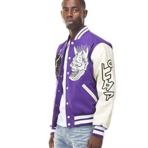 Veste Letterman à la mode ample pour hommes, personnalisée ODM OEM, meilleure conception, vestes d'université de baseball - Product Image 3