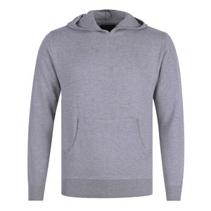 เสื้อฮู้ดดี้ผู้ชายแบบเรียบ ไม่มีลาย สกรีนโลโก้ได้ เสื้อแทรคสูทพรีเมียมแบบยูนิเซ็กซ์ เสื้อสเวตเชิ้ตคู่รัก สตรีทแวร์ เสื้อฮู้ดดี้ผู้ชายทรงโอเวอร์ไซส์ - Product Image 1