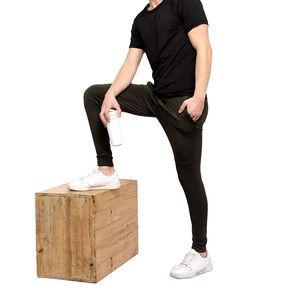 Nouveau pantalon décontracté en toile pour homme, style streetwear, joggers délavés, coupe oversize, doublure polaire, écologique, haute qualité - Product Image 3