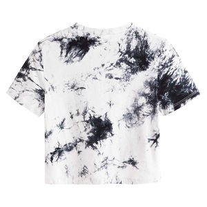 New Summer Sport Short Sleeve <b>Yoga</b> Crop Top Oversized <b>T</b>-<b>shirt</b> Casual Wear Athletic Women Printed Crop <b>T</b> <b>Shirts</b> OEM Service - Product Image 2