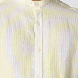 เสื้อเชิ้ตลายทางแขนยาวสำหรับผู้ชายเสื้อเชิ้ตลำลองไซส์ใหญ่พิเศษเสื้อเชิ้ตทางการผ้าฝ้ายออกแบบได้ตามต้องการสำหรับฤดูใบไม้ผลิ - Product Image 4