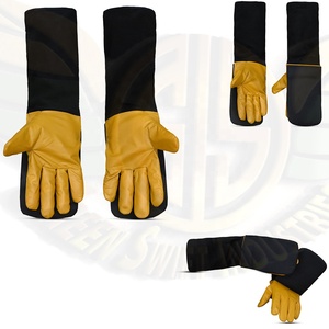 Animal Handling Gloves Bite Proof with 40inch Collapsible Snake <b>Hook</b> - Product Image 3