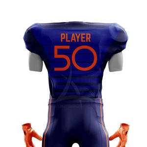 Tenues de football américain personnalisables, grandes tailles, respirantes, séchage rapide, tissu durable, pour matchs d'équipe et compétitions - Product Image 5