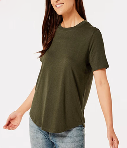 Camiseta de mujer de gran tamaño a precio de fábrica, camiseta personalizada de talla grande para mujer, camisetas de tendencia de talla grande para mujer para Estilo de vida diario - Product Image 1