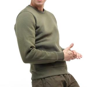 เสื้อสเวตเตอร์แขนยาวผ้าฟลีซผสมผ้าฝ้ายมีสไตล์ลำลองสำหรับฤดูหนาว - Product Image 4