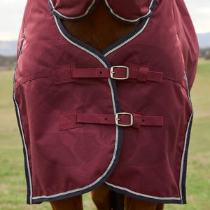 All-Season Use Horse Turnout Rug <b>Waterproof</b> Windproof Breathable Lightweight Polyester Durable Winter Stable <b>Blanket</b> for Horse - Product Image 4