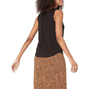 Nuevo último diseño, precio al por mayor, camiseta sin mangas para mujer, hecha con el material de la mejor calidad, camiseta sin mangas transpirable para mujer - Product Image 2