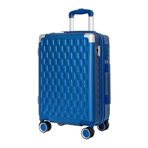 กระเป๋าเดินทาง522กันน้ำ ABS เปลือกแข็งกระเป๋าเดินทางขนาดเล็ก3หลักทำจากโลหะมีล้อเงียบ - Product Image 4