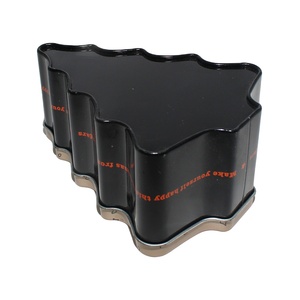 Food Grade Tinplate Tree Shaped Two-piece <b>Tins</b> for Cookie Candy <b>Chocolate</b> Christmas Gift Packaging with Customizable Features - Product Image 6