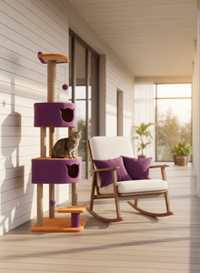 High Quality Amistar Flower Peak <b>Cat</b> Pet <b>Tree</b> For <b>Cats</b> All Sizes - Product Image 4