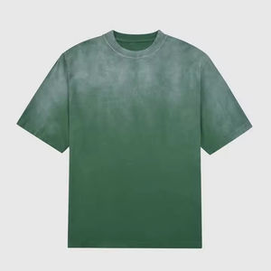 Custom Acid Wash <b>Mens</b> <b>T</b> <b>Shirt</b> Oversized Mineral Wash Heavy Relaxed Vintage Cotton Tee 320g - Product Image 3