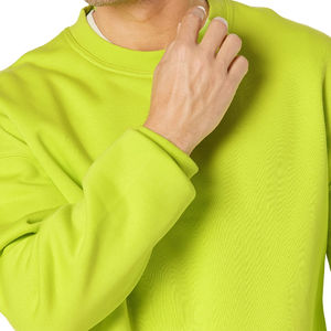 เสื้อสเวตเชิ้ตคอลเลอร์คอกลมระบายอากาศมีฮู้ดสำหรับผู้ชายเสื้อสเวตเตอร์แขนยาวสำหรับผู้ชายผ้าฝ้าย100% - Product Image 5