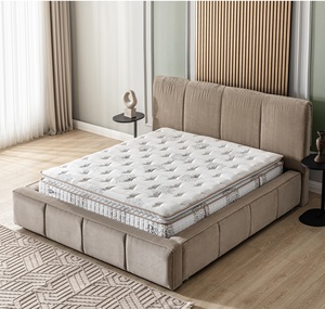 MONS Hotel Bedroom Set Pocket Spring Foam <b>Mattress</b> Hypo-Allergenic Modern Farmhouse Apartment Use King/Full Sizes - Product Image 1
