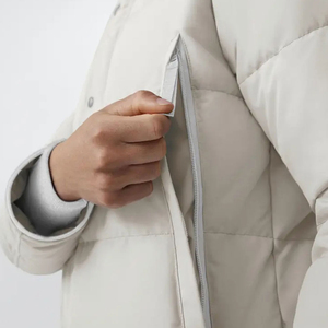 Veste d'hiver matelassée unisexe de haute qualité, imperméable, respirante, coupe-vent, avec logo personnalisé OEM, design à bulles, poches - Product Image 6