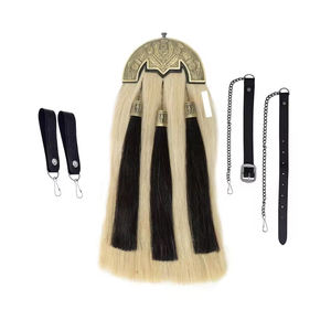 Sporran de pelo de caballo con borlas personalizado, Sporrans de pelo de caballo cosidos a mano hechos a medida, Sporrans de pelo de caballo - Product Image 4