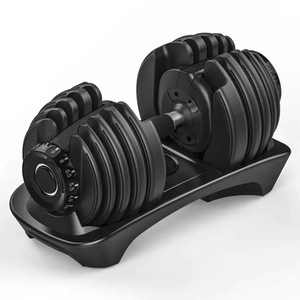 Ensemble d'haltères en acier réglables et durables, poignée antidérapante, gain de place, utilisation à domicile, entraînement complet du corps pour la remise en forme - Product Image 4