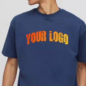 Camiseta Personalizada Vintage Casual, 100% Algodón, 220 g/m², Talla Grande, Desgastada, Ecológica, Transpirable, de Secado Rápido, para Hombre, con Costura Simple - Product Image 5