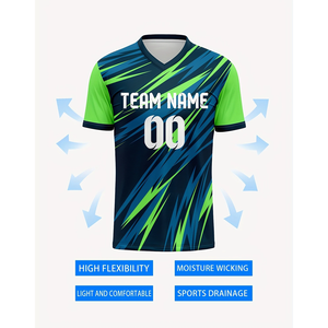 เสื้อฟุตบอลอเมริกันพรีเมียม ดีไซน์ครอปท็อป ระบายอากาศได้ดี พร้อมคุณสมบัติแบบทีม สามารถปรับแต่งได้ตามต้องการ - Product Image 5