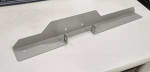 Composants de rangement de bureau réglables en fer argenté pour le bureau à domicile - Product Image 2