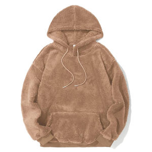 Men's Winter Fashion Color Block Hoodie <b>Thick</b> <b>Fleece</b> Pullover Sweatshirt with Embossed Printing Embroidered Techniques Plus Size - Product Image 4