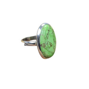 <b>Turquoise</b> 925 Sterling Silver Oval Gemstone Elegant Jewelry <b>Ring</b> December Month Birthstone Blue <b>Turquoise</b> <b>Ring</b> Gift for Her - Product Image 1