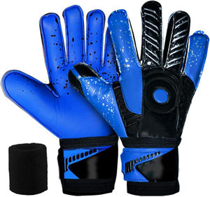 Gants de gardien de but de football personnalisés en latex, taille plus, confortables, légers, respirants, imperméables - Product Image 1