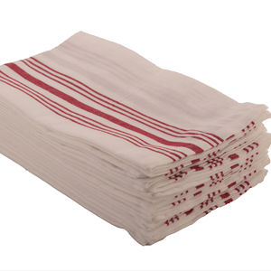 Serviette bistro 100% coton-Vert olive durable à séchage rapide tissé pour un usage domestique - Product Image 1