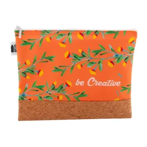<b>Toiletry</b> Bag Eco-Friendly CreaBeauty Cork L RPET Travel Gadget - Product Image 3