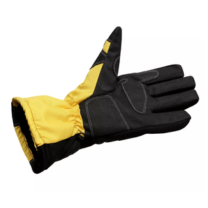 ถุงมือติดตามมอเตอร์ไซด์ความร้อนกันน้ำสำหรับฤดูร้อนถุงมือหนังสีดำนีออนหน้าจอสัมผัสสำหรับรถจักรยานยนต์ชุดแข่งรถ - Product Image 3