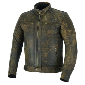 Chaqueta de cuero genuino de carreras de motos para hombre de alta calidad nuevo estilo logotipo personalizado chaqueta de cuero de moto más vendida para hombre - Product Image 2