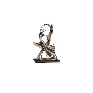 Belle Solo Danse Couple Métal Artisanat Figurine Sculpture En Fer pour Ramadan ou Décorations De Mariage En Aluminium Fabriqué - Product Image 1