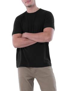 100% Material de algodón Camisetas para hombres OEM ODM Servicio Camiseta 2025 Ropa de calle de alta calidad Camisetas ligeras para hombres - Product Image 4