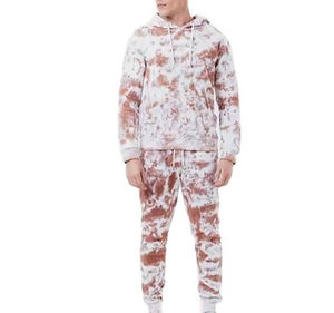 2025 nouveauté meilleure qualité Design personnalisé hommes cravate teinture survêtements respirant séchage rapide survêtement à vendre à bas prix - Product Image 1