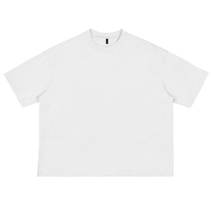 T-shirts à manches courtes pour hommes de haute qualité 100% coton Logo personnalisé et impression motif solide 220 grammes tissu Jersey - Product Image 2