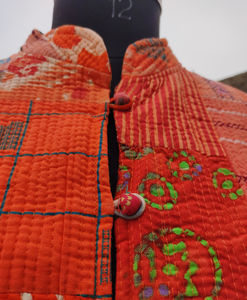 Veste blanche toutes tailles S/M/L/XL/2XL/3XL femmes veste en coton réversible Patchwork veste matelassée pour femmes - Product Image 4