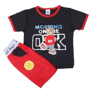 Traje de Manga Corta para Niño 1810 - Negro - Product Image 3