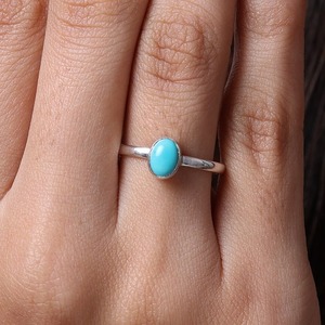 Anillo Clásico de Plata de Ley 925 para Mujer, Joyería de Plata de Ley 925 con Piedra de Ágata, Anillo de Moda Hecho a Mano con Rodio, Regalo de Boda para Mamá - Product Image 3