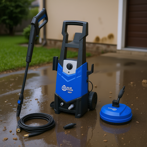 AR BLUE CLEAN 14327 Annovi Reverberi 1800W Cold Water <b>Pressure</b> <b>Washer</b> 140Bar 440L/h <b>Steam</b> Cleaner - Product Image 3