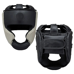 Kick Boxing Headguard/ Youth Boxing Headgear Hot Selling Best Price Boxing Head Guard Open Face Sparring Head Guard - Product Image 4